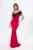 Rochie de ocazie premium accesorizata cu detalii glamour Sicillia Fucsia