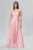 Rochie de ocazie premium cu pliuri in talie si umerii goi Delyssa Rose