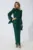 Rochie de ocazie premium din tull cu paiete si funde la maneci Lovette Verde