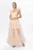 Rochie de ocazie premium din tull cu volane Serenity Peach
