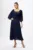 Rochie de ocazie premium din voal cu strass-uri Agostina Bleumarin