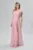 Rochie de ocazie premium din voal cu strass-uri Honesty Rose