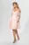 Rochie de ocazie premium tip baby doll cu strass-uri Lissa Rose