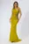 Rochie de ocazie premium tip sirena cu model one shoulder Hypnotic Olive