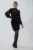 Rochie de ocazie scurta cu tull si strass-uri Lyora Neagra