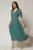 Rochie de ocazie turcoaz lunga de ocazie