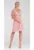Rochie de petrecere –  M1206 – roz – din plasa –