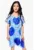 Rochie de plaja cu maneci liliac