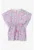 Rochie de plaja cu snur si imprimeu unicorn