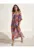 Rochie de plaja multicolor