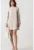 Rochie de satin cu croiala in A