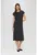 Rochie de satin cu snur in talie
