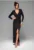 Rochie de seara Maxi LACRICA LA-OM-DLR014 – Negru