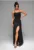 Rochie de seara Maxi LACRICA LA-OM-DLR016 – Negru – M