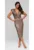 Rochie de seara Midi LA-LA-OM-DLR215