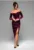 Rochie de seara Midi LACRICA LA-OM-DLR001 – Cu crapatura laterala
