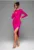 Rochie de seara Midi LACRICA LA-OM-DLR027 – Roz