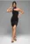 Rochie de seara Midi LACRICA LA-OM-DLR030 – Negru