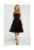 Rochie de seara – Poliester – Negru