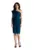 Rochie de seara dama Flojt K488 albastru inchis