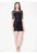 Rochie de seara – dantela – maneci 3/4 – elasticitate – neagra