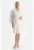 Rochie de seara din bumbac – pentru gravide – Alb murdar –