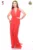 Rochie de seara lunga vaporoasa rosie