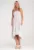 Rochie de vara – cu dungi – bretele subtiri – bej – material universal –