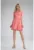 Rochie de vara – maneca scurta – culoare coral – viscoza