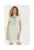 Rochie de vara –  verde – 60% poliester reciclat – 33% viscoza – 7% elastan –