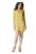 Rochie de zi – 3/4 lungime – Poliester/Viscoza – Galben