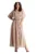 Rochie de zi 5902194372732 – Poliester/Elastan – Bej –