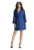 Rochie de zi 5902194373173 – Poliester – Albastru –