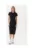 Rochie de zi Dama –  Negru – 60% poliester reciclat – 33% viscoza – 7% elastan –