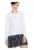 Rochie de zi –  Poliester – Alb