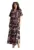 Rochie de zi – Poliester/Elastan – Negru