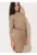 Rochie de zi bej – model confortabil –