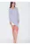 Rochie de zi  gri – casual – bumbac-elastan