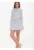 Rochie de zi gri – casual – cu guler