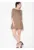 Rochie de zi maro – casual –