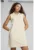 Rochie din amestec de bumbac cu guler polo