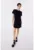 Rochie din amestec de bumbac cu strasuri