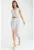 Rochie din amestec de in cu buline