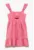 Rochie din amestec de in cu volane