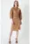 Rochie din bumbac cu croiala dreapta