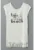 Rochie din bumbac cu imprimeu text