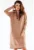 Rochie din bumbac cu maneci lungi –