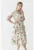 Rochie din bumbac cu model floral Niki
