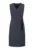 Rochie din canepa cu rever asimetric
