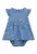 Rochie din chambray cu body integrat